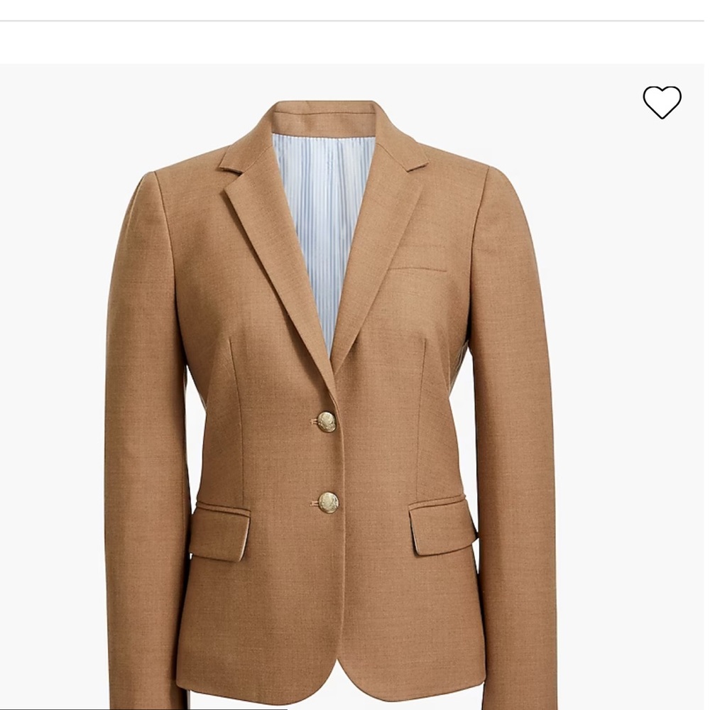 J Crew mercantile tan blazer
